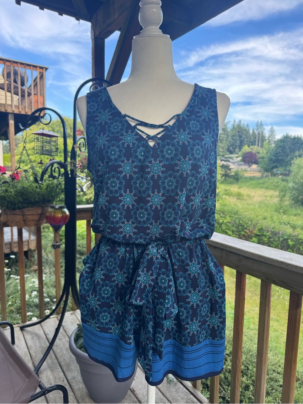 Market & Spruce Mandala Romper